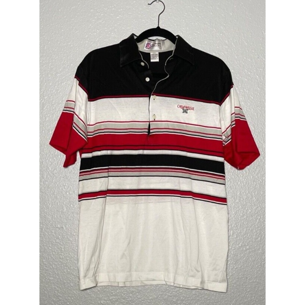 Slazenger Shirt Men's Large Multicolor Striped Polo Golf Callawassie